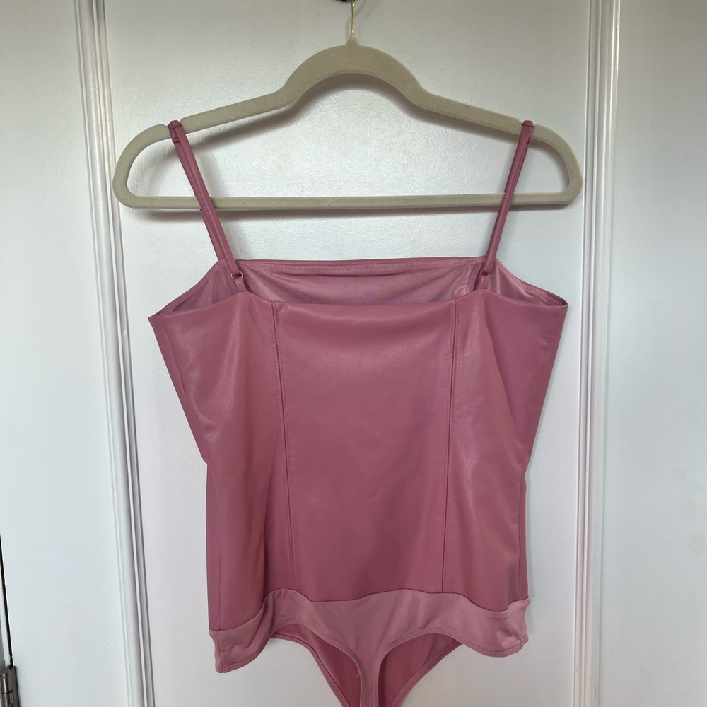 Pink Spaghetti Strap Top - Picture 3 of 3